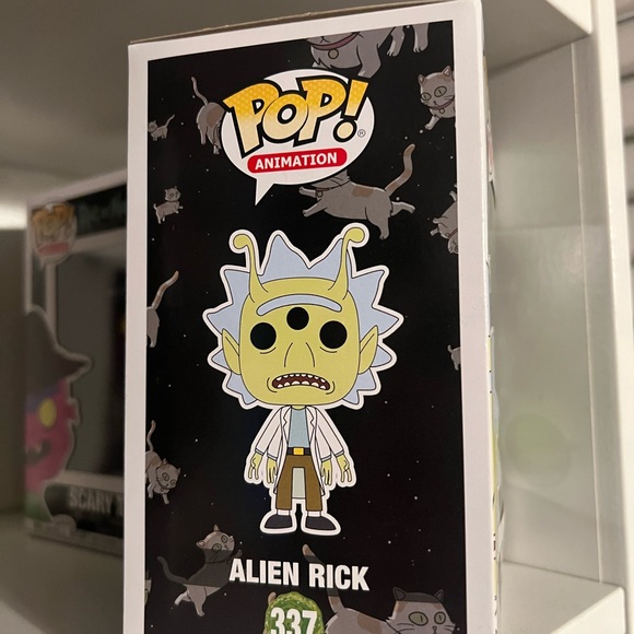 Funko Pop Rick and Morty Alien Rick Figure - Picture 3 of 5